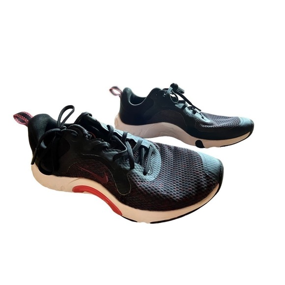 Nike Running Shoes Womens 5 Renew In-Season TR 11 Black Pink Sneakers Trainers - Picture 1 of 7